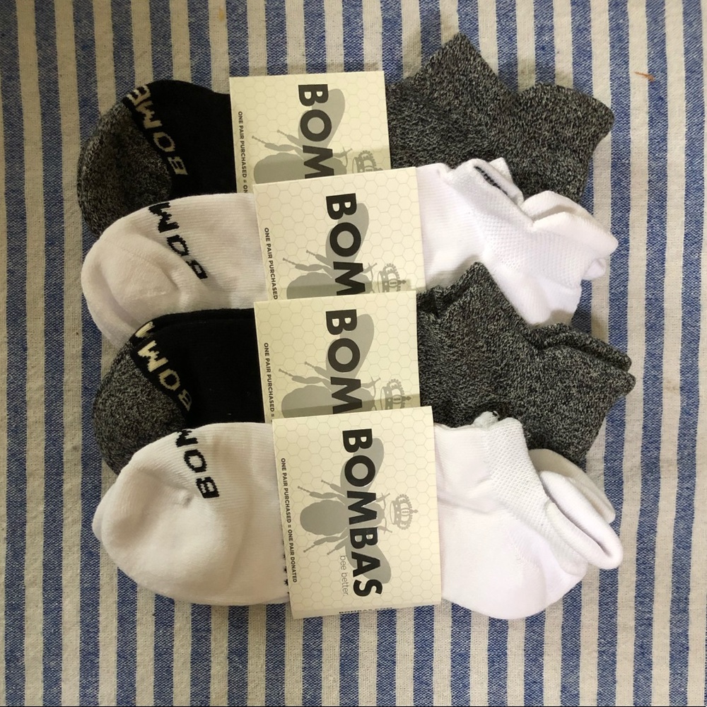 NWT Bombas low cut socks